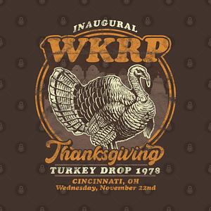 Graphic for WKRP Turkey Day Vintage Worn