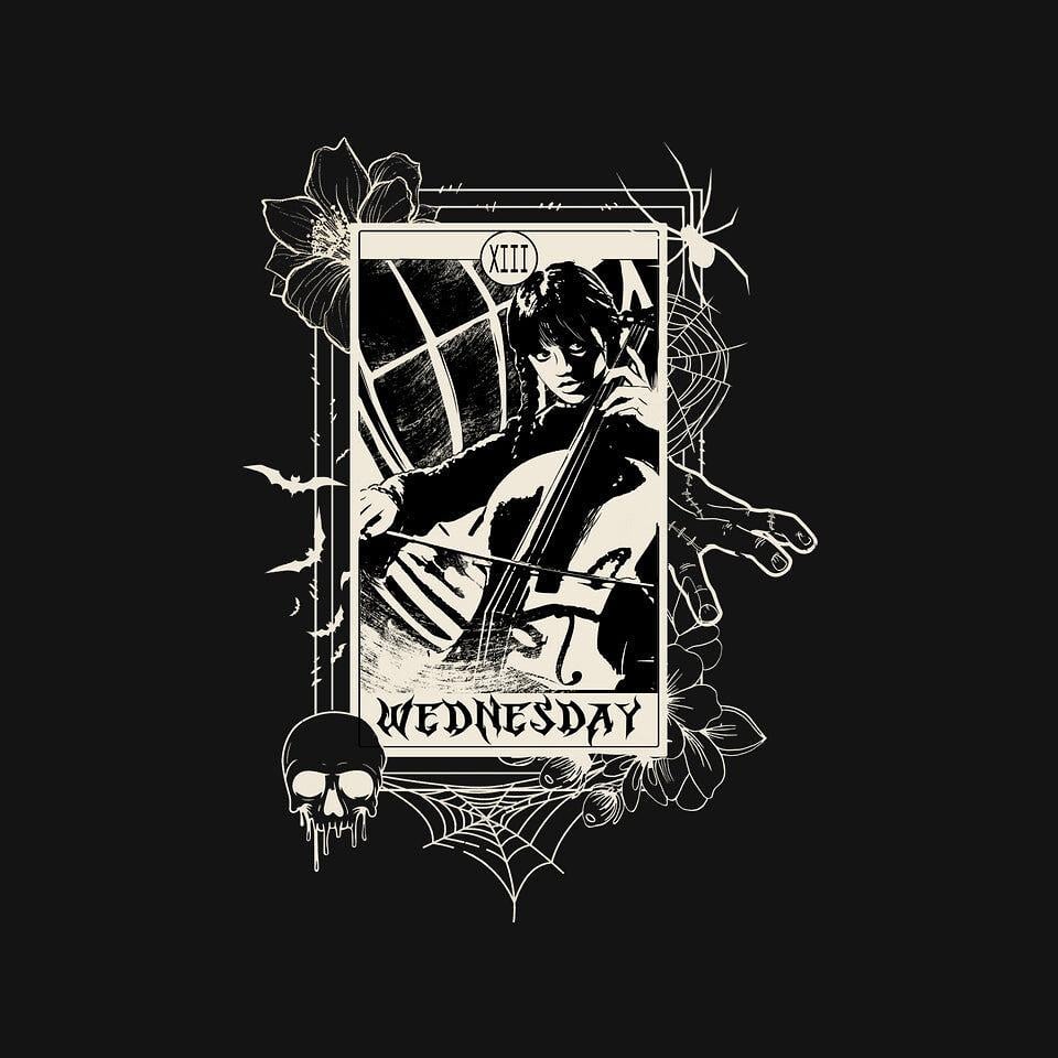 TeeFury: Wednesday Tarot