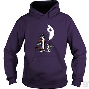 Graphic for Darth Hobbes and Calvin Trooper Hoodie