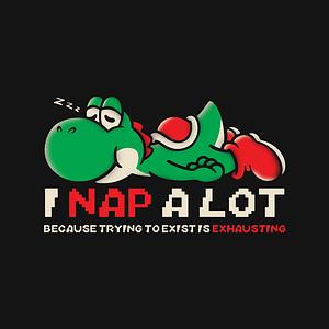 Graphic for Existing Is Exhausting