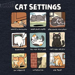 Graphic for Cat Settings