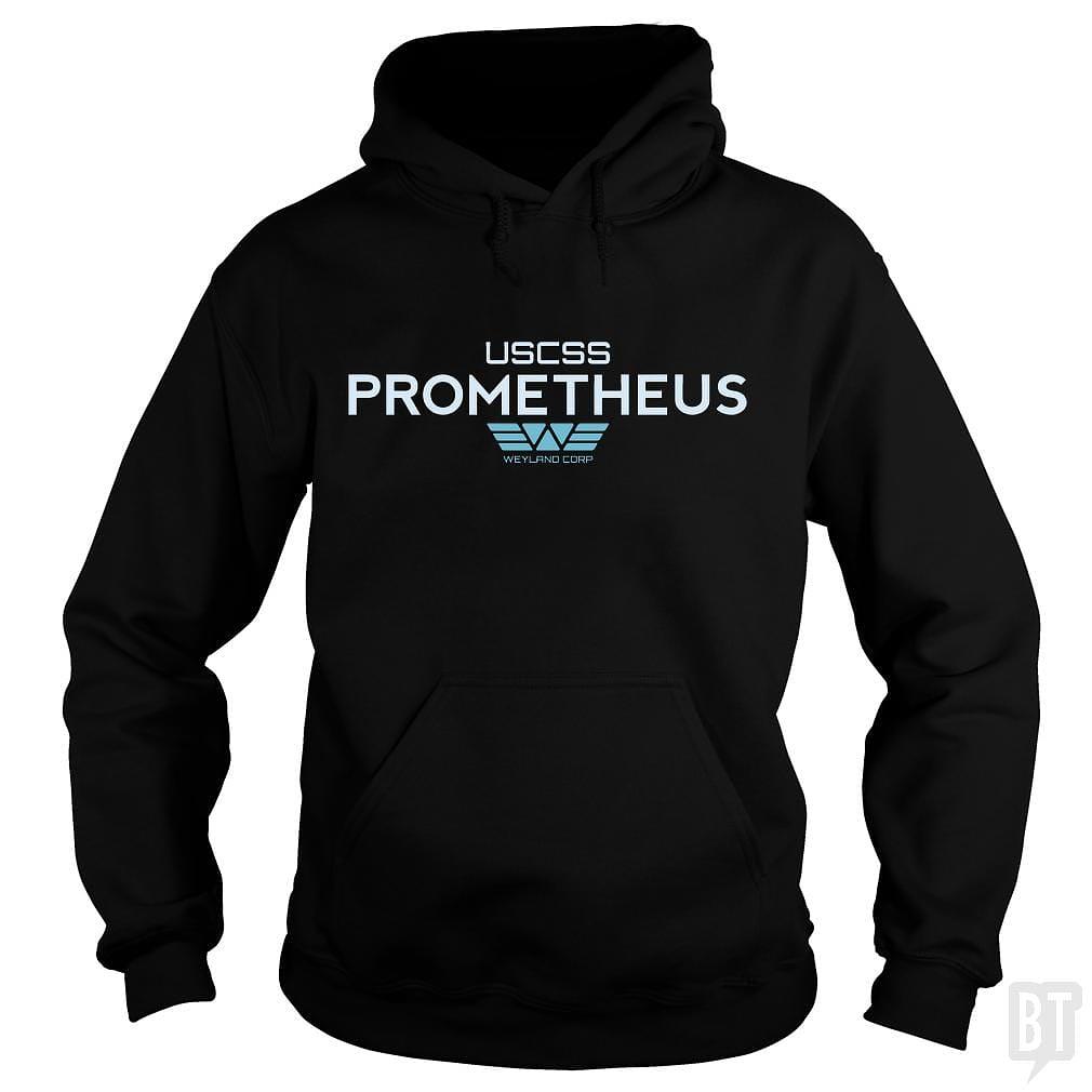 BustedTees: Prometheus - Crew Shirt Hoodie