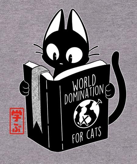 Qwertee: World Domination For Cats