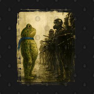 Graphic for Resist-Frog