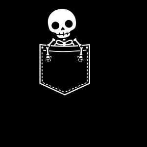 Graphic for Pocket skeleton