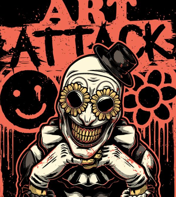 teeVillain: Art Attack