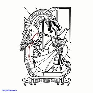 Graphic for Gaslight, gatekeep, girlboss