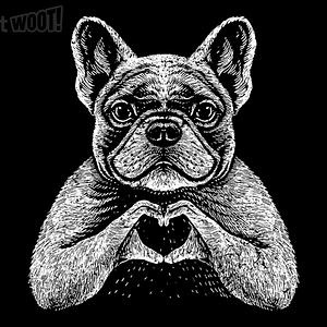 Graphic for French Bulldog Amour