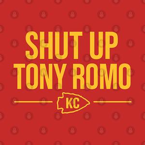 Graphic for Shut up Tony Romo KC