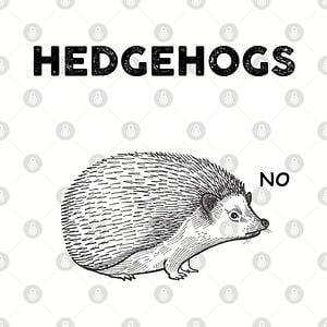 Graphic for Hedgehogs - Why Don't They Just Share the Hedge?