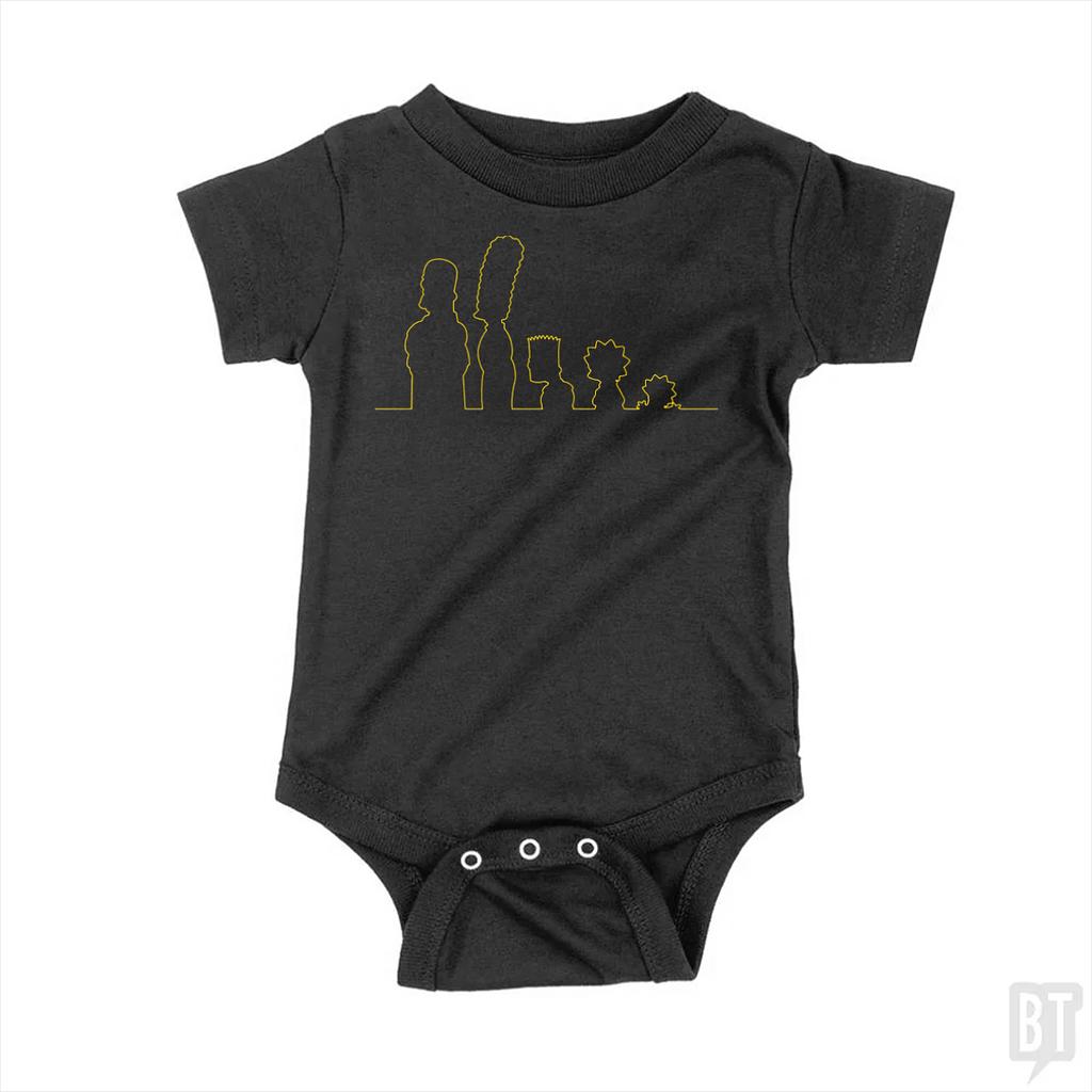 BustedTees: The Family Baby One-Piece