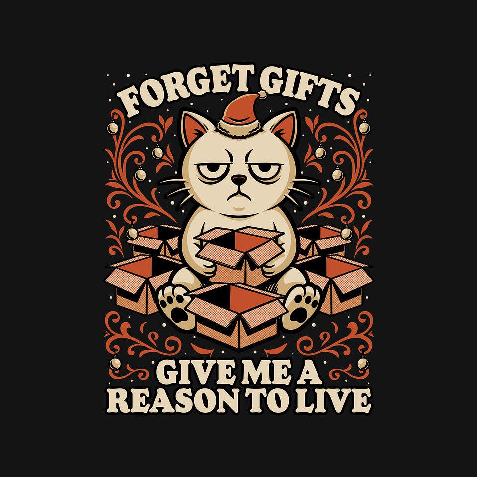 TeeFury: Sad Cat Gift Christmas