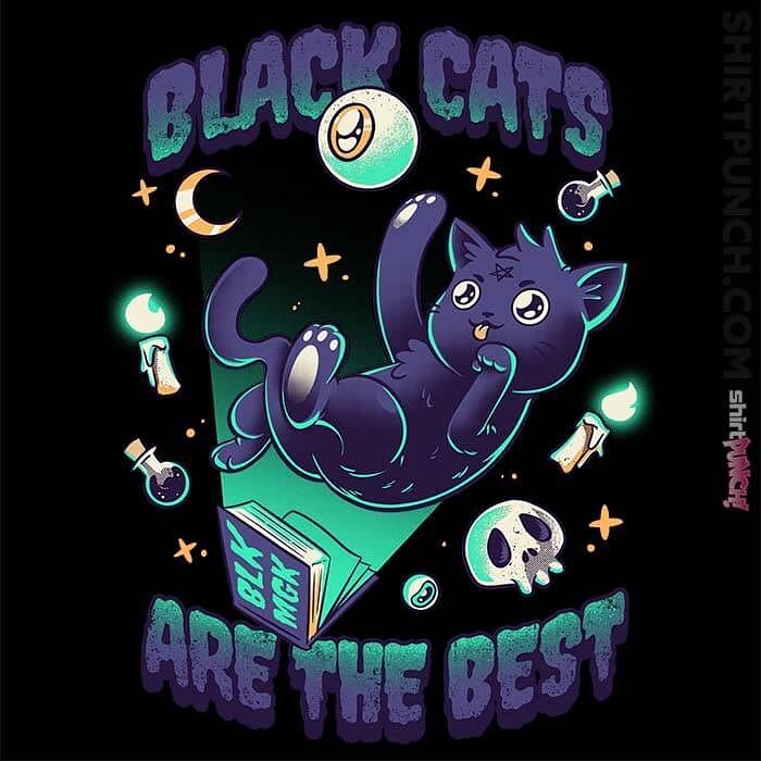 ShirtPunch: Black Cats Are The Best