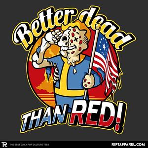 Graphic for Better dead than red