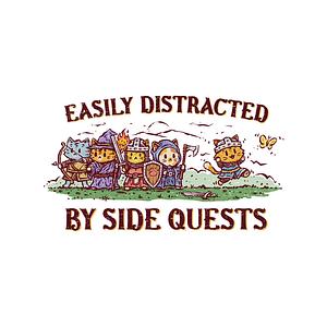 Graphic for Easily Distracted By Side Quests