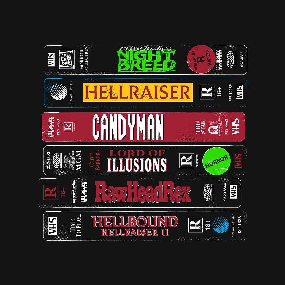 TeeFury: VHS Barker