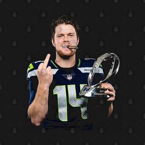 Graphic for Sam Darnold Trophy Flipping It