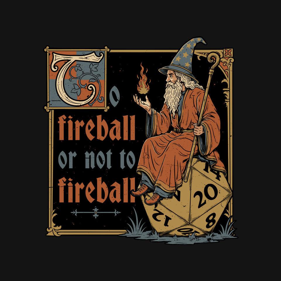 TeeFury: Medieval Wizard Fireball