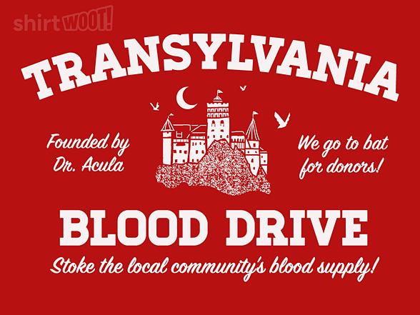 Woot!: Transylvania Blood Drive