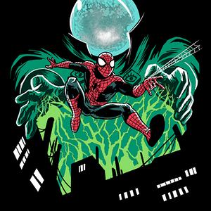 Graphic for Mysterio Over the Spider