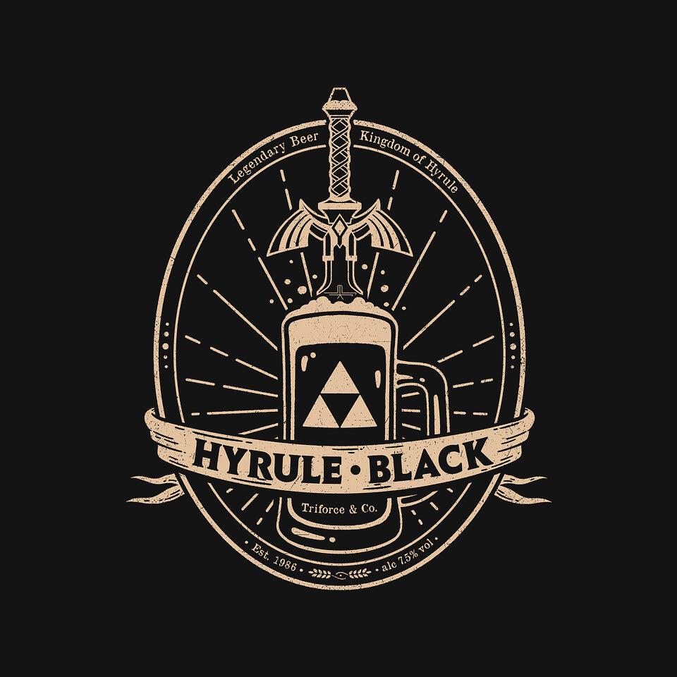 TeeFury: Hyrule Black