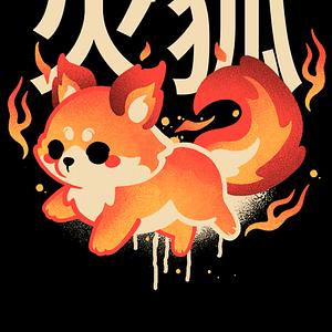 Graphic for Fire kitsune