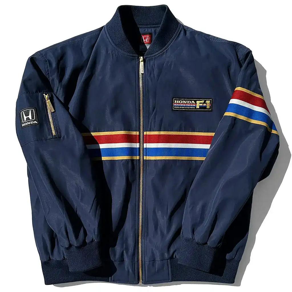 blipshift: 1986 Honda F1 Team Aviator Jacket (Blue)