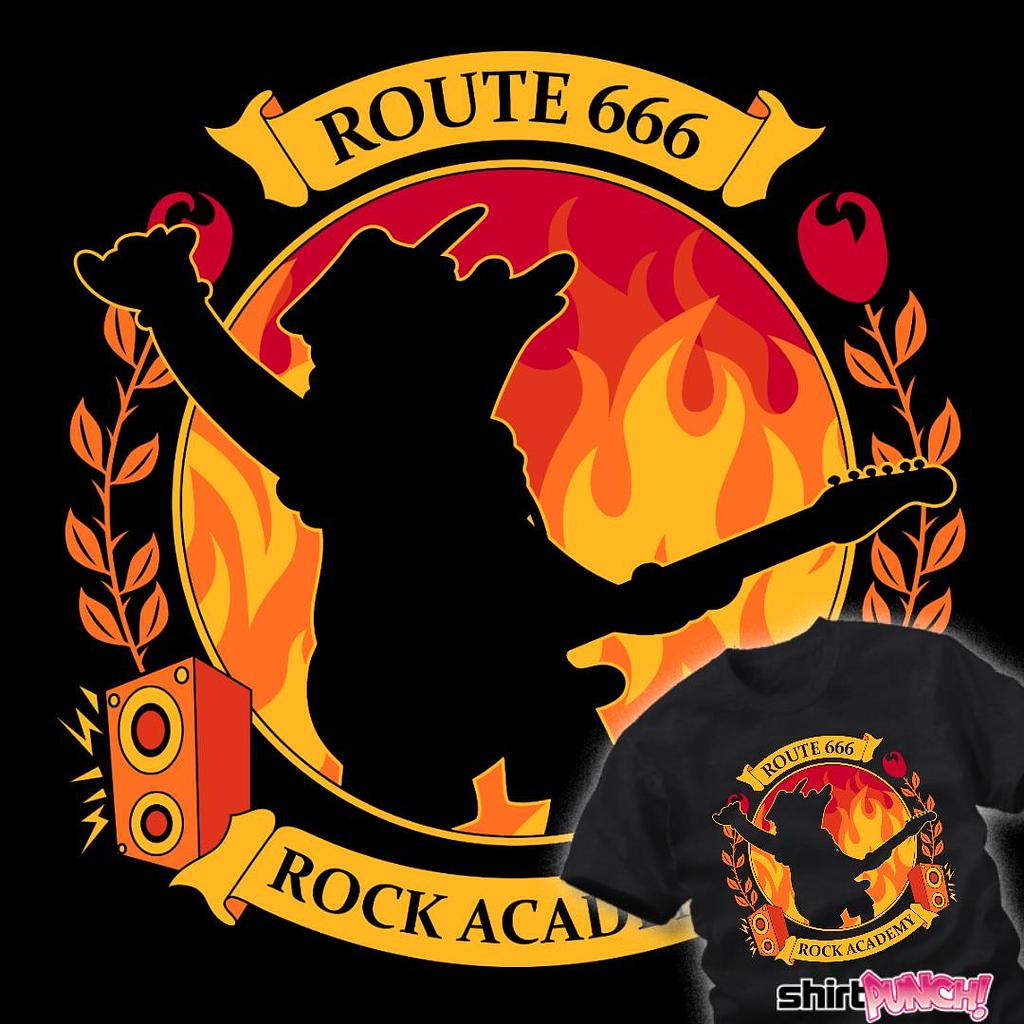 ShirtPunch: Route 666 Rock Academy