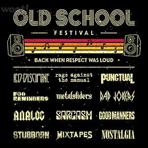 Graphic for Old School Festival