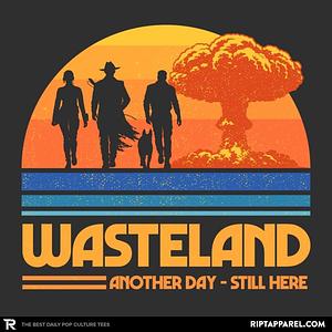 Graphic for Wasteland Survivors Retro Sunset Design