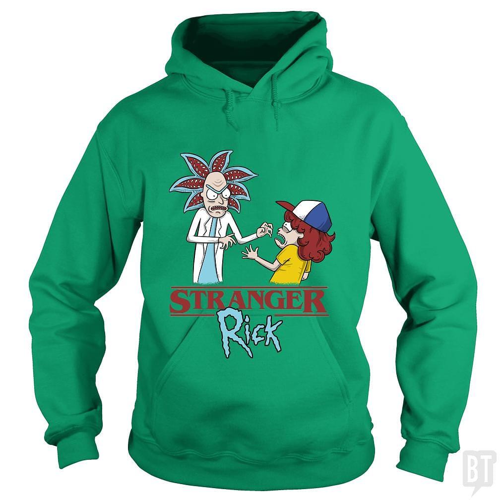 BustedTees: Strange Rick Hoodie