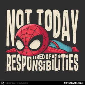 Graphic for tired of responsibilities