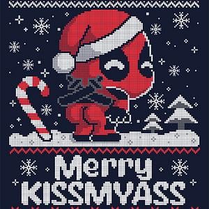 Graphic for Merry kissmyass superhero
