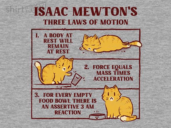 Woot!: Isaac Mewton's Laws