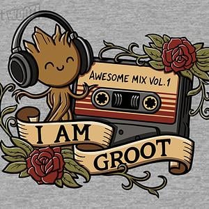 Graphic for Awesome Mix Tape Tattoo