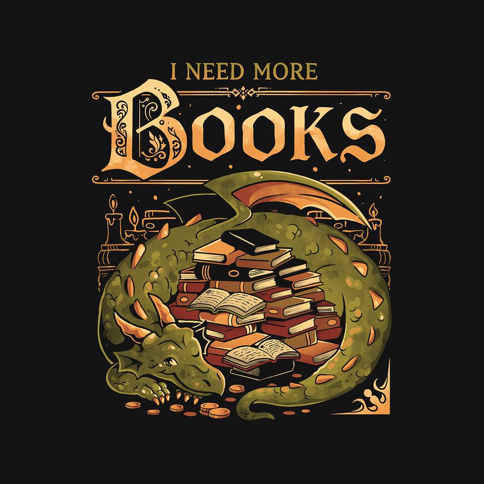 TeeFury: I Need More Books