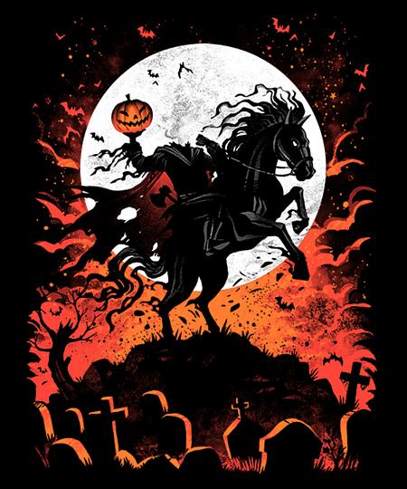 Qwertee: Legend of the Headless Horseman
