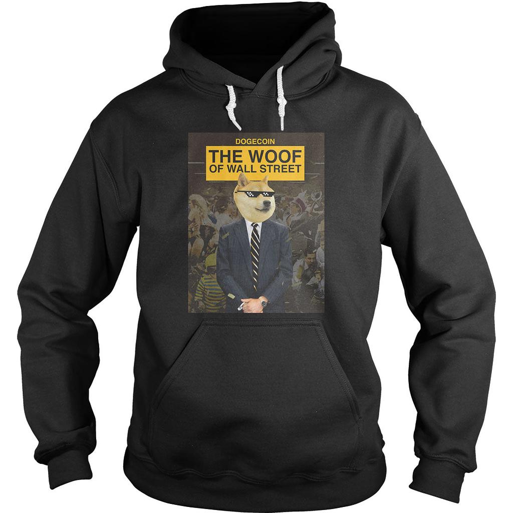 BustedTees: The Woof Of Wall Street Hoodie