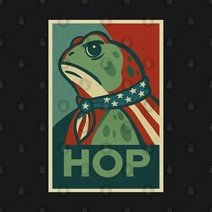 Graphic for Portland Frog Hop, Portland Frogs Together Strong