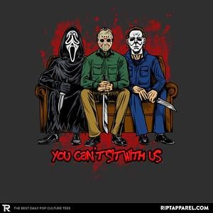 Graphic for You can't sit with us