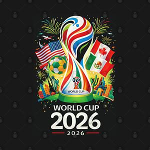 Graphic for World Cup 2026 Soccer Tournament