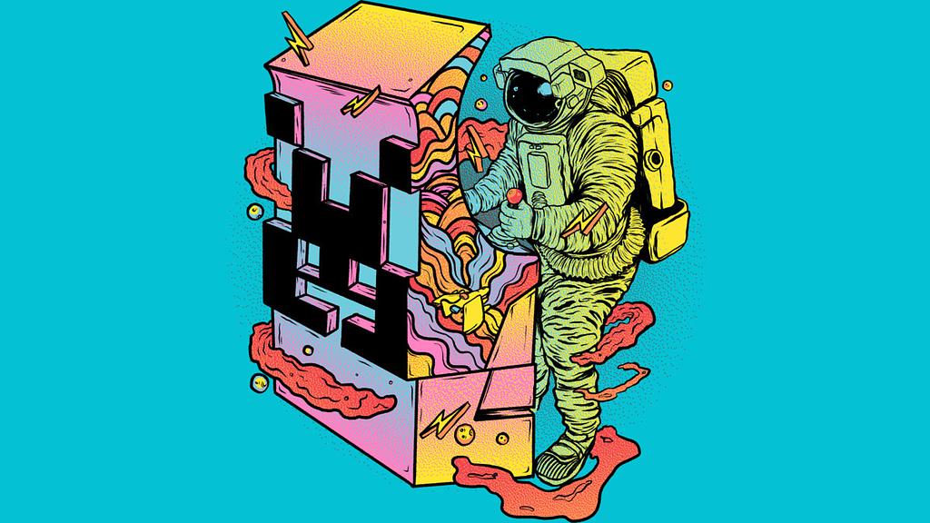 Design by Humans: Space Arcade