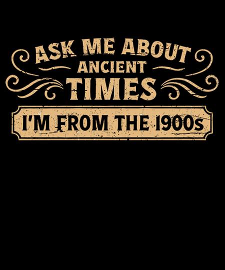 Qwertee: Ask Me About Ancient Times