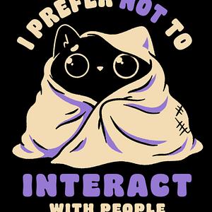 Graphic for Not To Interact With People