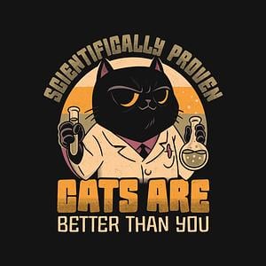 Graphic for Cats Are Better