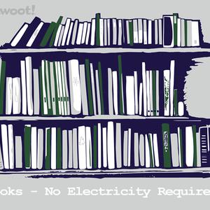 Graphic for Books â No Electricity Required