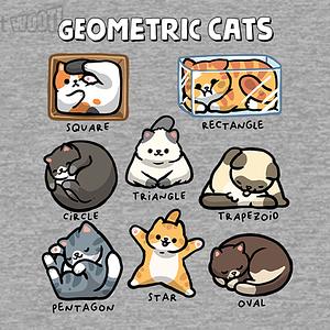Graphic for Geometric Cats