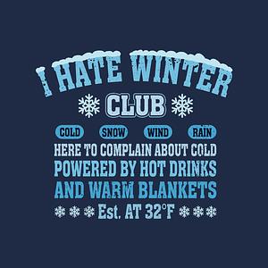 Graphic for I Hate Winter Club