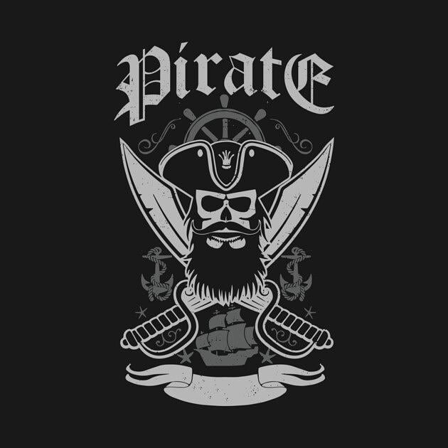 TeePublic: Pirate