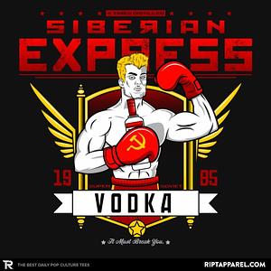 Graphic for Siberian Express Vodka